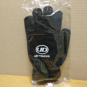 UD trucks 手袋 軍手 ロゴ 非売品 ノベルティ トラック UDトラックス コレクション 黒 ブラック logo limited collection gloves black