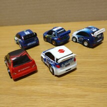 ① WRC Rally japan プルバック カー コレクション 非売品 ノベルティ ミニカー ラリー advan PIAA minicar limited car collection set_画像4