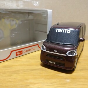 DAIHATSU TANTO ダイハツ タント カラーサンプル プルバックカー プルバック コレクション 非売品 ミニカー minicar car collection