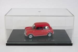 ⑤ EBBRO 1/43 Morris Mini Minor 850 1959年 Red エブロ モーリス ミニ ミニカー モデルカー ミニクーパー 名車 レトロ 