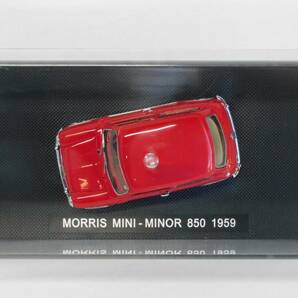 ⑤ EBBRO 1/43 Morris Mini Minor 850 1959年 Red エブロ モーリス ミニ ミニカー モデルカー ミニクーパー 名車 レトロ の画像2