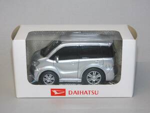  быстрое решение! Daihatsu Tanto Exe custom pull-back машина TANTO Exe CUSTOM серебряный | не продается DAIHATSU дилер 