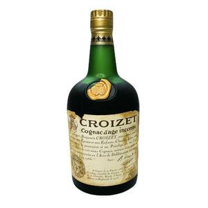 CROIZET AGE INCONNU クロアーゼ アージュ アンコニュ コニャック ブランデー 700ml 古酒 未開栓　