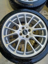 BBS RE5006 FORGED 鍛造　17インチホイール　PCD100 4穴　コンパクトカー☆_画像3