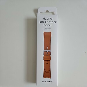 Galaxy Watch6 Hybrid Eco-Leather Band (M/L) キャメル ET-SHR96LDEGJP