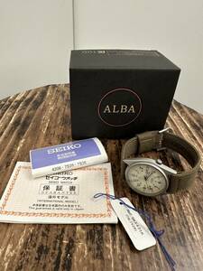 2250■ SEIKO セイコー　ALBA　アルバ　自動巻き　4206.7S26-3060　170459 メンズ　時計　稼動品　箱有　