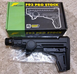 PTS Falcon Ergo F93 Proストック／(ブラック) 【品番：FL019450307】