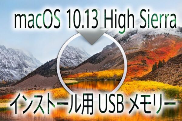 ☆macOS High Sierra（10.13） インストール用高速USBメモリー☆Apple