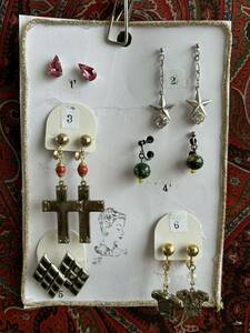 Art hand Auction Accessoires Ohrringe Handgefertigt, Handgefertigt, Accessoires (für Damen), Ohrringe, Ohrringe