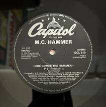 0428）Ｍ．Ｃ．ＨＡＭＭＥＲ　⑩　１２インチ　ＨＥＲＥ　ＣＯＭＥＳ　ＴＨＥ　ＨＡＭＭＥＲ_画像4