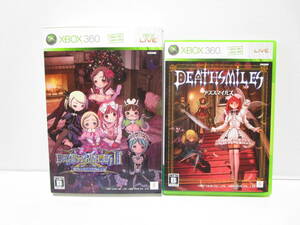 XBOX360 DEATHSMILES　デススマイルズ　[通常版]　デススマイルズII X 魔界のメリークリスマス　初回限定版