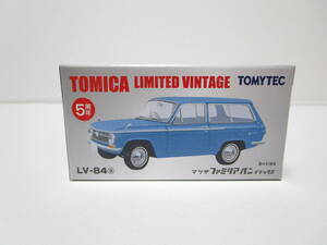 トミカリミテッドヴィンテージ LV-84a ファミリアバン デラックス （水色）