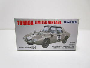 トミカリミテッドヴィンテージ トヨタスポーツ800 浮谷東次郎仕様 1965年 全日本自動車クラブ選手権レース大会