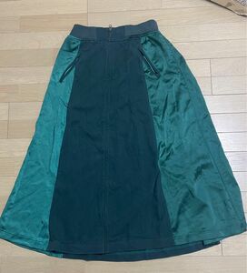 AVIREX VINTAGE SATIN LONG SKIRT/ ヴィンテーサテンロングスカート スカート