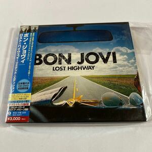 Bon Jovi CD+DVD 2枚組「LOST HIGHWAY」