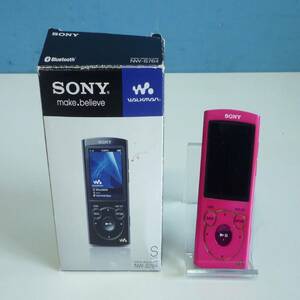 【動確済】 NW-S764 8GB ビビットピンク SONY WALKMAN 箱付属 ソニー ウォークマン Bluetooth Y2024020171