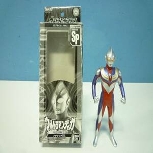 ウルトラヒーローズシリーズ ウルトラマンティガ イベント限定ソフビ 外箱裏面サイン入り メタリックVer. 2008年 円谷プロ Y2024022052