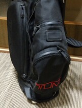 ★希少★ TUMI トゥミ スタンドキャディバッグ 22188DH キャディバッグ ブラック_画像6