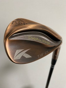 未使用展示品　ドルフィンウエッジ 56度 DW-123　カッパー　オリジナルカーボン（WEDGE)