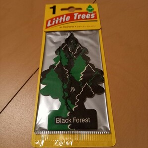 Little trees リトルツリー ブラックフォレスト 廃盤 希少 エアフレッシュナー USDM JDM Littletrees 在庫多数1 black Forest 芳香剤の画像1
