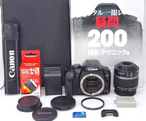 ●美品●初心者入門フルセット● Canon キャノン EOS Kiss X2 純正 レンズキット●すぐに撮影OK●女性ならではの丁寧な対応で安心