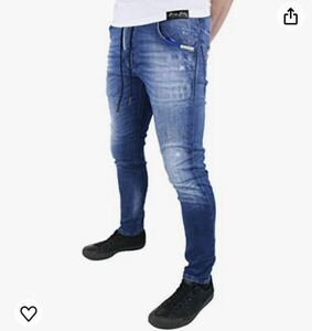 【DIESEL KROOLEY CB-NE JOGG JEANS】ディーゼル ジョグジーンズ リペア加工 スウェット デニム パンツ 26 インディゴ 美品