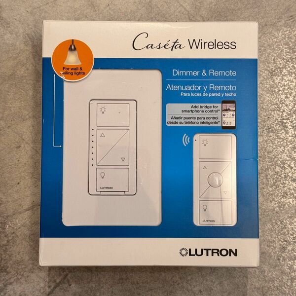 LUTRON Caseta Wireless ルートロン　スマートスイッチ