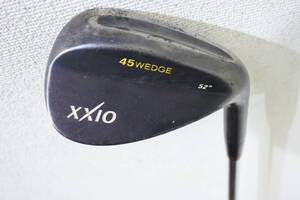 【KSD/Wed/72】希少　ダンロップXXIO ブラックモデル　ネール型ソール　４５WEDGE ロフト５２°　ユースド