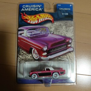 ホットウィール HotWheels 57 T-BIRD ティーバード ミニカー クルージングアメリカ