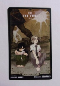 【タロットカード】　GANGSTA. ギャングスタ 「THE FOOL 愚者」　コミックス3巻初版分封入特典　コースケ/新潮社　検イラストカード