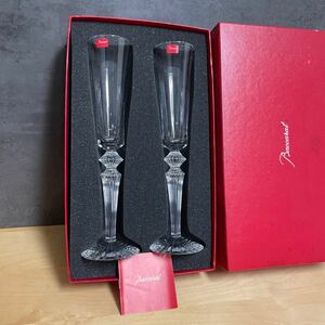 シャンパングラス Baccarat バカラ ペア ペアグラス 