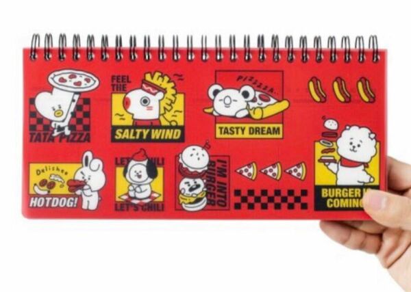 新品未開封品 BITE ウィークリープランナー（日付フリー） 完売品 BT21 bt21 BTS 予定表 文房具 日記帳 クーポン