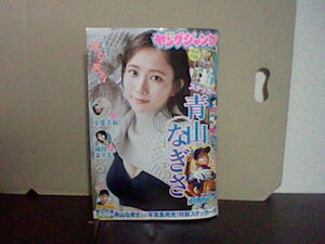 週刊ヤングジャンプ2024年13号2月29日発売 青山なぎさ 小柴美羽 城間菜々美 付録 青山なぎさステッカー 3 14