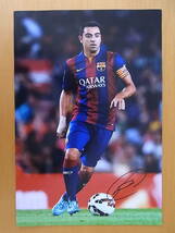 シャビ・エルナンデス　Xavier Hernndez　シャビ　Xavi　FCバルセロナ　FC Barcelona　直筆サイン入り写真　証明書付_画像3