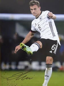 yo Sure * Kimi hiJoshua Kimmich Germany representative with autograph photograph certificate attaching FCbai L n*myumhenFC Bayern Mnchen