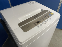 【美品】アイリスオーヤマ 5.0kg洗濯機 IAW-T502EN 2020年製 通電確認済み 予約タイマー最大24時間 ステンレス槽 新生活応援_画像2