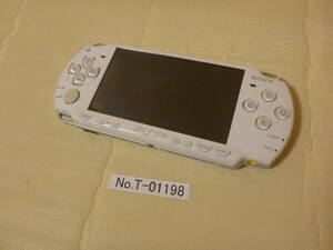 T-01198 / SONY / PlayStationPortble / PSP-2000 / 電池パック・カバー欠品 / ゲームの読み込み起動〇 / レターパック / ジャンク扱い