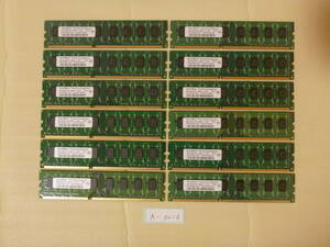 A-0216 / メモリ / SanMax Technologies / デスクトップPCメモリ / DDR3L / 8GB×12枚 / ゆうパケット / BIOS起動確認済み / ジャンク扱い