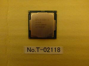 管理番号　T-02118 / INTEL / CPU / Core i5-8400 / LGA1151 / BIOS起動確認済み / ゆうパケット発送 / ジャンク扱い