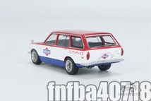 厳選●1:64 datsunブルーバード510ワゴンサービスカーダイキャストモデルカー_画像8