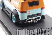 厳選●** 限定499 **　ゴーストプレーヤー1:64 rwb t1 van #22 gulfダイキャストモデルカー_画像10