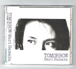 ∇ 美盤 帯付 浜田麻里 12曲入 初版盤 1991年 CD アルバム/トゥモロー TOMORROW/テレ コントロール プレシャス サマー/葡萄が目にしみる