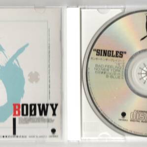 【BEST】BOOWY ベスト 1988年 CD/SINGLES/氷室京介 布袋寅泰/マリオネット B・BLUE ONLY YOU/暴威 ボーイ ボウイ シングルス シングルズの画像3