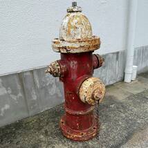 【本物 アメリカ使用品】FIRE HYDRANT 消火栓【FD-1/1963-1】 レッド / 60s ヴィンテージ 世田谷ベース ガレージ アメリカン雑貨_画像2