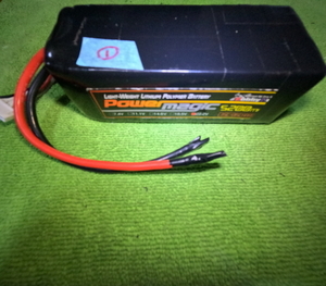 PowerMagic-LW　リポ[35C-TYPE]　22.2V-5200mAh 中古　①