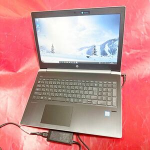 第八世代Core i5 メモリ8GB HP ProBook 450 G5/SSD256GB/15インチFHD(1920x080) Webカメラ 無線LAN SK2402-02