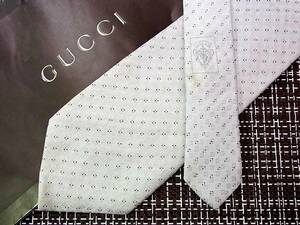 ☆状態並N☆6791■グッチ【GUCCI】 総ＧＧロゴ柄 ネクタイ