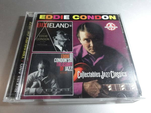 EDDIE CONDON エディ・コンドン COLIEETABLES JAZZ CLASSICS 2LPS 1CD