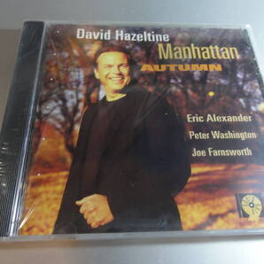 DAVID HAZELTINE ERIC ALEXANDER デビッド・ヘイゼルタイン+エリック・アレキサンダー MANHATTAN AUTUMN 新品未開封シュリンク付き