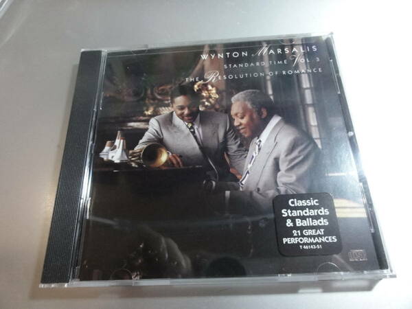 WYNTON MARASALIS 　　ウィントン・マルサリス　　STANDARD TIME THE RESOLTION OF ROMANCE 　　新品未開封